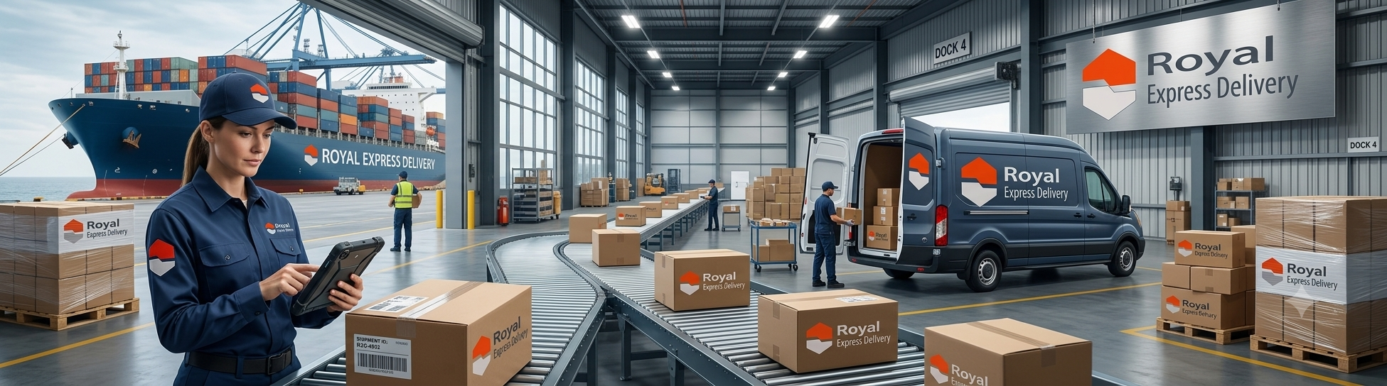 Royal Express Delivery: Global Supply Chain Operations, Freight Architecture, and Real-Time Consignment Telemetry