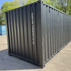 20ft New Black Shipping Container for Sale