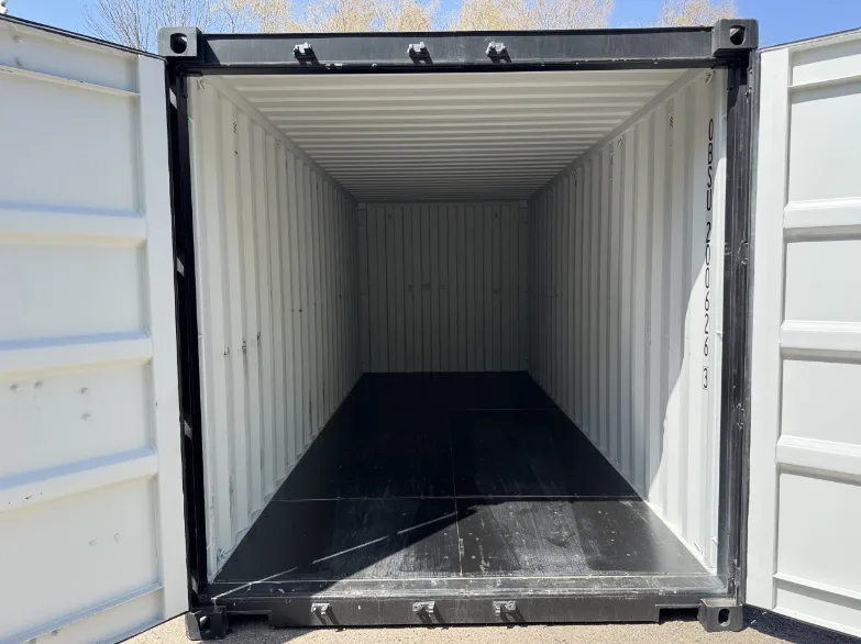 20 x 8 New Black Shipping / Storage Container - Image 8