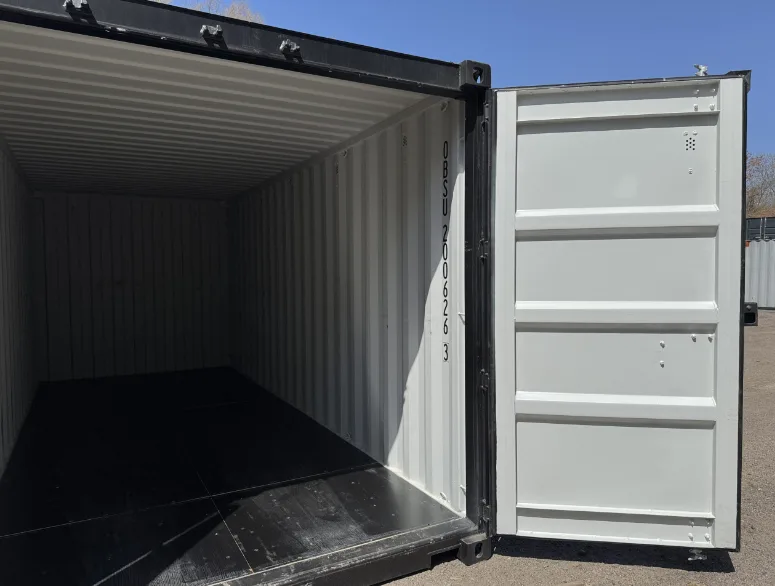 20 x 8 New Black Shipping / Storage Container - Image 6