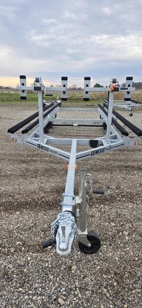 2025 Genesis Trailers 22Ft Bunk Style Pontoon Trailer - Image 3