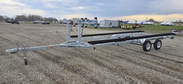 2025 Genesis Trailers 22Ft Bunk Style Pontoon Trailer - Image 2