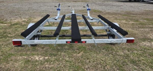 2025 Genesis Trailers 2 Place Aluminum PWC Trailer - Image 3