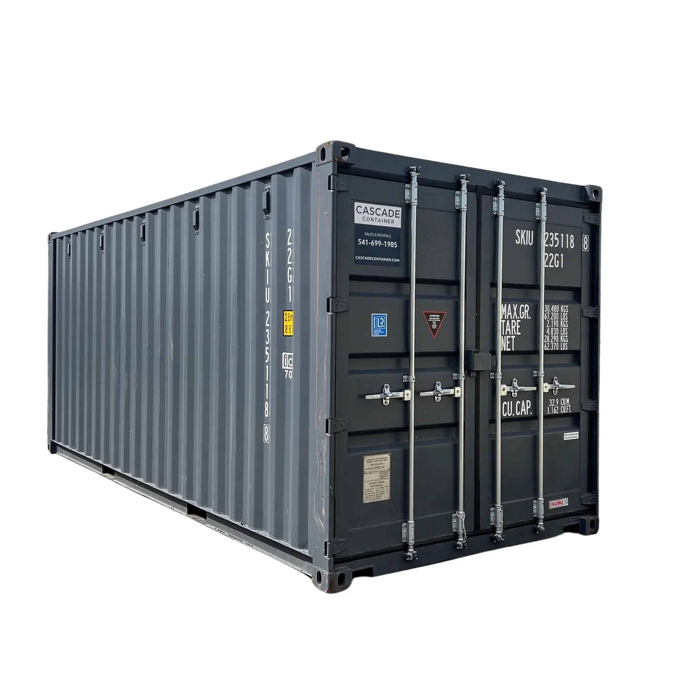 20FT Standard One Trip Shipping Container - Image 3