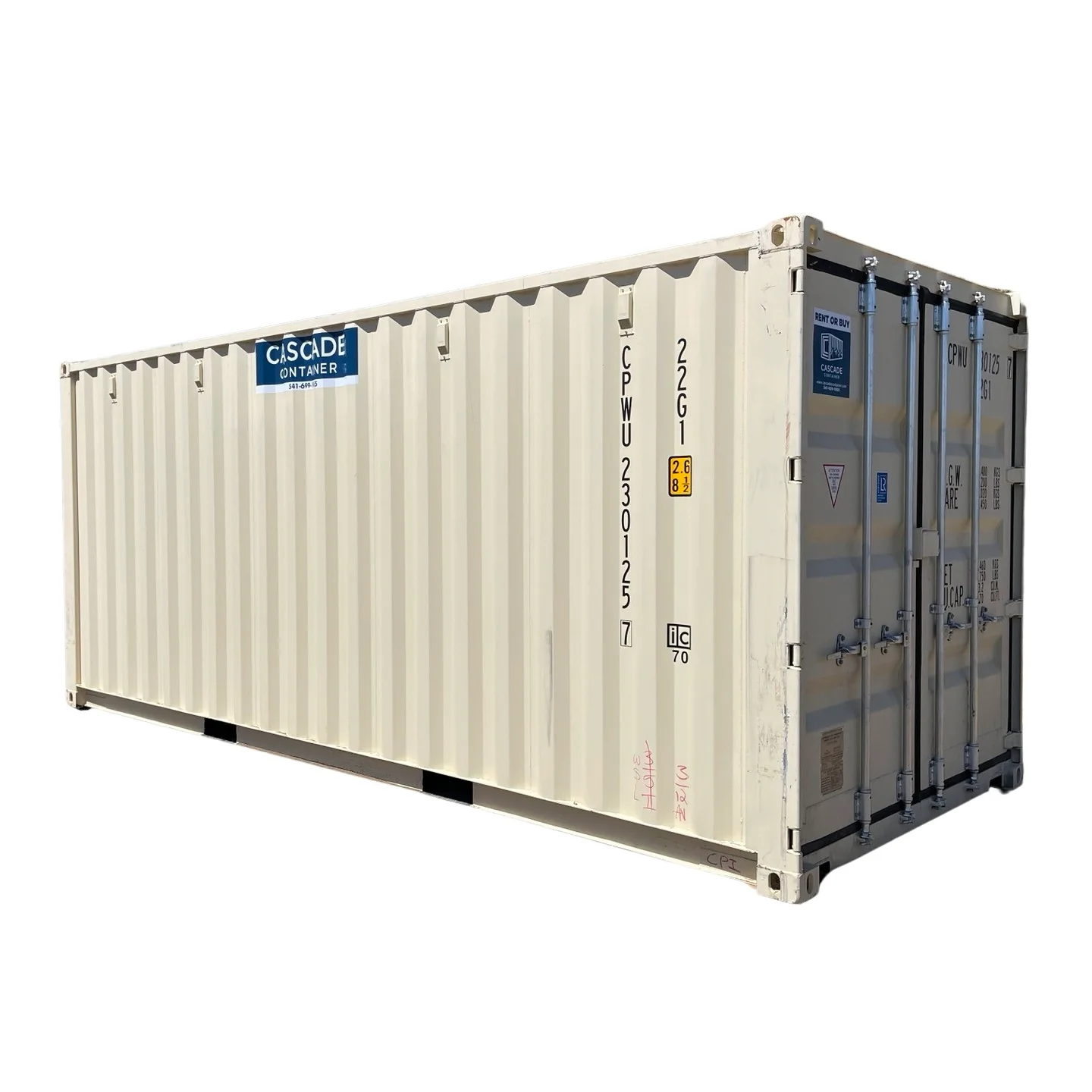 20FT Standard One Trip Shipping Container - Image 2